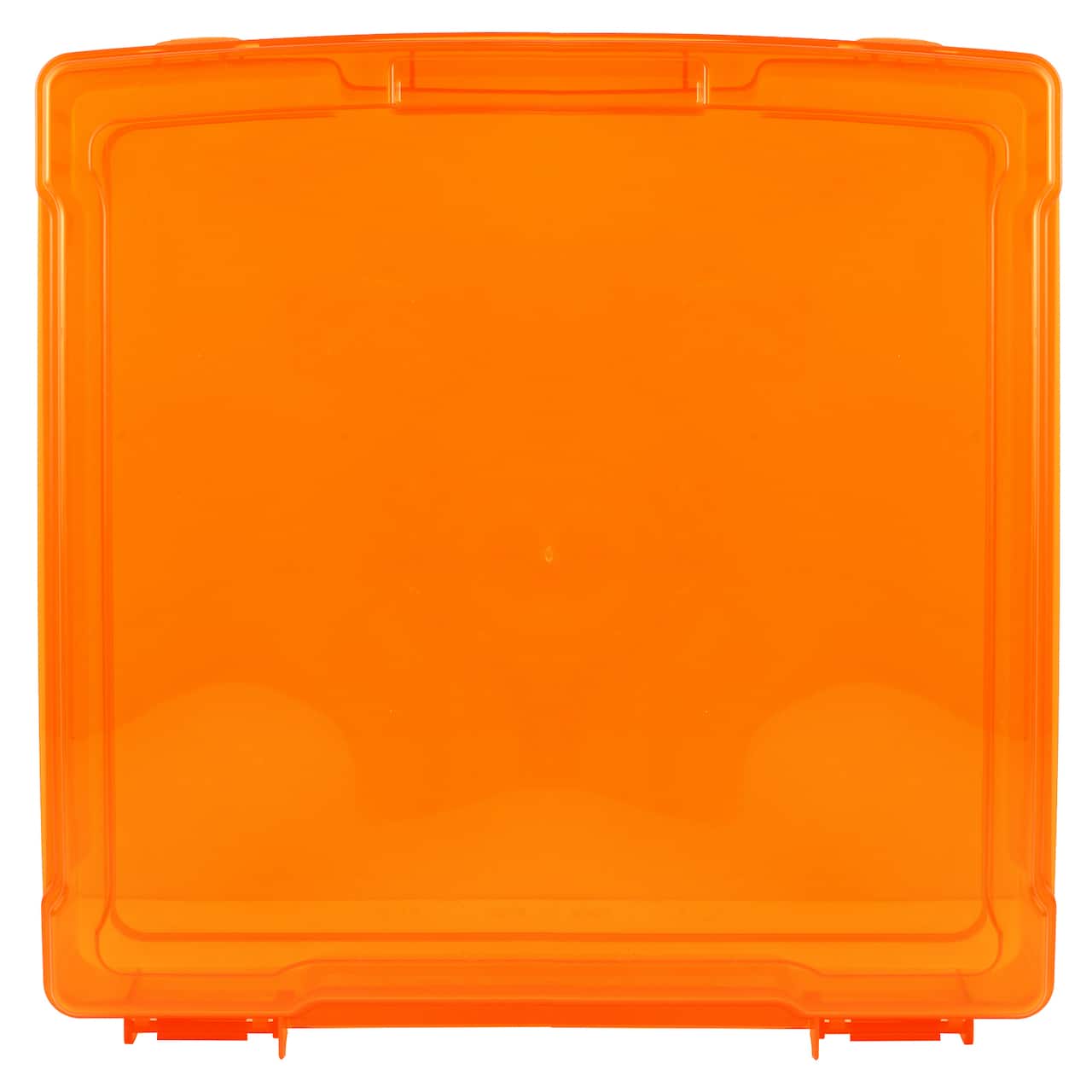 12&#x22; x 12&#x22; Orange Scrapbook Paper Case by Simply Tidy&#xAE;